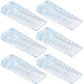 Pikkukuva 1 / 5: (Läpinäkyvä) 6 kpl PVC-ovenpysäytin, korkeussäädettävä lattiaovistoppari ja pinottava käyttöön,