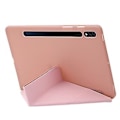 Miniatyrbillede 3 af 5: Læder Tablet Etui Til Samsung Galaxy Tab S9+ (Rosaguld)