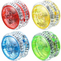 Miniatyrbilde 1 av 5: 4 stk LED-lys Beginner String Trick Ball for Kids Plast En