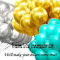 Miniatyrbillede 5 af 5: 50 stk. Balloner Metallic Chrome 12 tommer Shiny Helium Fest Latex B