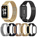 Miniatyrbilde 5 av 5: Metallurrem for Redmi Band 2 (Svart)