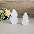 Miniatyrbillede 4 af 5: Jule-tema Snemænd Silikone Resin Form Julepynt Forme Snemænd Epoxy Forme til Fremstilling af Særpræg