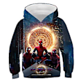 Miniatyrbild 1 av 2: 5-10 år Pojkar Spider-Man 3D-tryckt Hoodie Långärmad Huvtröja Pullover Jumper Toppar Presenter (9-10 år C)