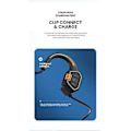 Pikkukuva 2 / 5: Luujohtokuulokkeet avoimella korvalla Bluetooth 5.1 langattomat kuulokkeet ulkoiluun (sininen)