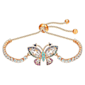 Miniatyrbillede 3 af 3: Elegant Zirkon Krystal Armbånd Justerbar Bangle Kvinder Smykker