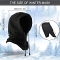 Miniatyrbillede 2 af 5: Balaclava Balaclava Hat Ski Maske Vinter Vindtætte Ansigtsmasker Flee