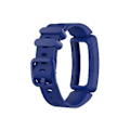 Pikkukuva 1 / 5: Älykello Silikon Ranneke Fitbit Inspire HR:lle (Valkoinen) (Tummansininen)