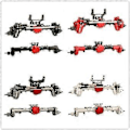 Pikkukuva 4 / 5: CNC-metalliset etu- ja takaportaaliakselit 1/10 RC-kiipeilyautolle Axial SCX10 & SCX10 II 90046 90047 Upg