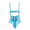 Miniatyrbillede 2 af 5: Kvinder Lingeri One Piece Fishnet Teddy Lace Cups Bodysuit Mesh Ba