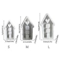 Miniatyrbillede 3 af 5: Unik Håndlavet Silikone Kærlighedshus Håndværksform Husformet Silikoneform Let at Bruge Håndværksform til DIY Entusiaster L(L )