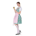 Pikkukuva 4 / 5: Naisten Oktoberfest-asu Saksalainen Dirndl-mekko Baijerilainen Karnevaalijuhla-asu (2XL Vihreä)