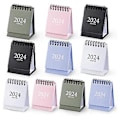 Miniatyrbillede 1 af 5: 10 stk Mini Bordkalender 2024, Mini Bordkalender 2023-2024 - Kører fra oktober 2023 til december 2024, S