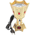 Miniatyrbillede 1 af 4: Elektrisk Røgelse Retro Brænder Ornament Røgelsesbrænder Metalhåndværk (EU-stik)