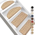 Miniatyrbilde 2 av 5: Sisal trappetrinnsmatter innendørs 1 stk firkantet (kork, med leppe 65 x 24 cm)