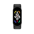 Miniatyrbillede 3 af 5: Integreret TPU Urrem Til Xiaomi Mi Band 7 / 6 / 5 (Sort)