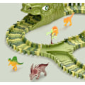Miniatyrbillede 3 af 4: Dinosaurlegetøj DIY kredsløbsbil Børnelegetøj Dreng 2 3 4 år gammel