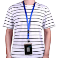 Miniatyrbillede 2 af 5: 6 Farvede Snore med Klips til ID-Badges & Nøgler, Holdbar Hals Snore