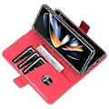 Miniatyrbild 5 av 5: AZNS Plånboksfodral i PU-läder för Samsung Galaxy Z Fold5 5G, Flip Folio Stativ Telefonfodral (Stil C)