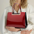 Miniatyrbillede 5 af 5: Sort, ny sommertaske til kvinder i middelalderen, high-end c