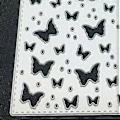 Miniatyrbilde 4 av 5: Metallstans for sommerfuglramme, stensiler for DIY-hobby, utklippsbok, dekorasjon, embosering