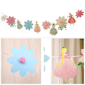 Miniatyrbillede 1 af 5: Prinsesse Fødselsdag Dekoration Prinsesse Fødselsdag Banner Pink Fødselsdag