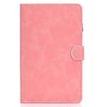 Pikkukuva 2 / 5: Lehmännahka-tekstuurista PU-tablettikuori Samsung Galaxy Tab A9+:lle (Rose Gold)