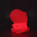 Miniatyrbillede 5 af 5: Dinosaurformet Silikone Natlampe USB Opladning LED Sovelampe 7 Farver Touch Lys
