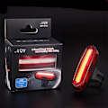 Miniatyrbilde 5 av 5: 120 Lumen Sykkel Baklys USB Oppladbar Sykling 4 Moduser Le