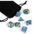 Miniatyrbild 5 av 5: 7 polyhedrala tärningar för rollspel Dungeons and Drago