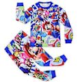Miniatyrbild 1 av 3: 4-9 År Super Mario Bros Tryckta Barnpyjamas Set Pjs Nattkläder Små Pojkar Flickor Pyjamas (5-6 År C)