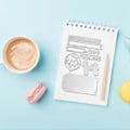 Miniatyrbillede 4 af 5: Fødselsdagsetiket Metal Skæreforme Håndlavede Håndværk DIY Scrapbooking Prægning