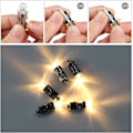 Miniatyrbilde 5 av 5: 15 stk LED-ballonger lyslamper varmt hvitt for papirlykt bryllup