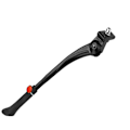 Miniatyrbillede 1 af 4: Aluminium Parkering Stativ Center Mount (Bag Pedalering Bund Brack