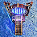 Miniatyrbillede 5 af 5: Stargate Bogmærker, Pynt, Bordlamper, Gave, LED-belyste Portal Bogmærker, To-vejs Galaxy Dør
