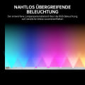 Miniatyrbillede 3 af 5: ATX ARGB bundkort lysbjælke, 28 RGB uafhængigt adresserbare 5V 3Pin bundkort Aura Sync, lys
