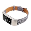 Miniatyrbillede 4 af 5: Læderarmbånd til Fitbit Charge 2 (Sort)