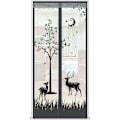 Pikkukuva 1 / 5: Hyönteissuoja Automaattisesti Sulkeutuva Magneettinen Hyttysverkko 85x210cm(33x8