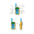 Miniatyrbilde 2 av 5: Sett med 1 Walkie Talkies for Kids, med tastaturlås, 10 ringemelodier, lang rekkevidde, fra 3 år og oppover, Bl