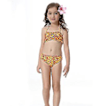 Miniatyrbild 4 av 5: Barnens Baddräkt Flickor Sjöjungfru Svans Bikini Set Baddräkt Baddräkt (7-8 År Orange)