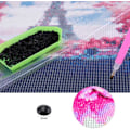 Miniatyrbild 4 av 5: DIY 5D Diamantmålning Full Drill Stitch Kit(30x40cm) -Eiffel To