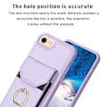 Pikkukuva 3 / 5: Organ Card Bag -puhelimen kuori iPhone SE 2022 / 2020 / 8 / 7 (Violetti)