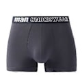 Miniatyrbilde 1 av 5: Herre Undertøy Store Boxers Truser Stor Størrelse Truse Mote Underbukser M L XL 2XL 3XL 4XL 5XL 6XL 7XL (L mørk grå)