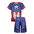 Miniatyrbillede 3 af 4: Spider-Man, Iron Man, Captain America Børne Shortsæt med Korte Ærmer Z (110cm Produkt 4)