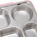 Pikkukuva 3 / 5: Lounasrasia Bento-rasia 304 Ruostumaton teräs 5 Lokeroa Opiskelijan Terminen Liukumaton Astiasto Pakkausastia