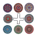 Diamantmaleri Underkop med Stativ DIY Mandala Underkop 5D Diamant