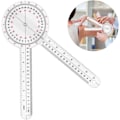 Miniatyrbild 1 av 5: Prasacco 12-tums goniometer, transparent ortopedisk vinkelmätare P