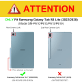 Miniatyrbillede 2 af 5: Etui til Samsung Galaxy Tab S6 Lite 10,4 tommer cover（stil 5）