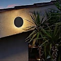 Miniatyrbillede 3 af 3: Indendørs LED Væglampe Stue Dekoration Væglampe 10W Hjemmebelysning Loft Trappe Lys Rund Sort Aluminium Varmt Lys