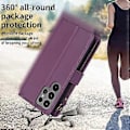 Miniatyrbillede 5 af 5: BF Style-19 Samsung Galaxy S24 Ultra Case Wallet PU Læder Stativ Telefon Cover