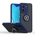 Pikkukuva 1 / 5: TPU + PC -puhelimen kuori renkaalla vivo V25:lle (Kuninkaallinen sininen)